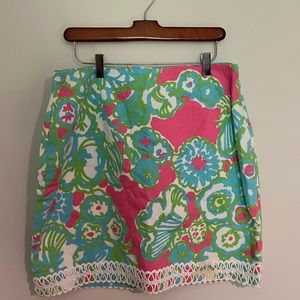 Lilly Pulitzer printed skirt